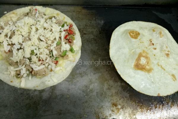 墨西哥辣椒金枪鱼饼的做法图解13