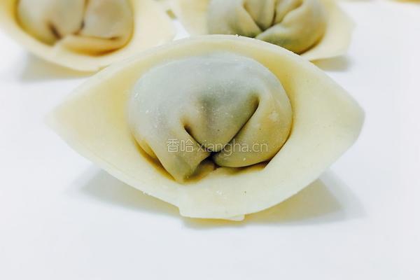芥菜猪肉大馄饨的做法图解10