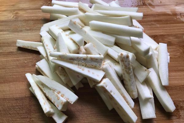 豆豉茄子的做法图解1