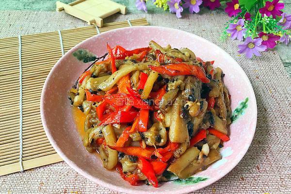 豆豉茄子的做法图解12