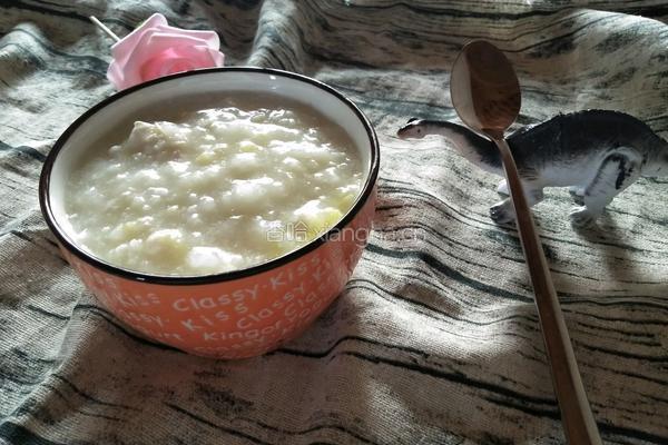 豆腐白菜大米粥的做法图解7