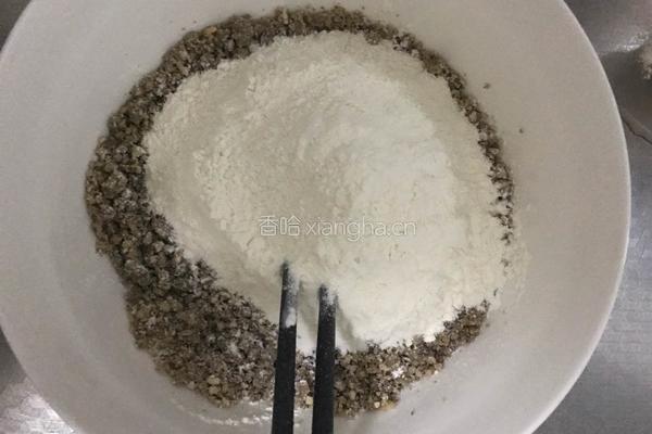 核桃花生薄饼的做法图解4