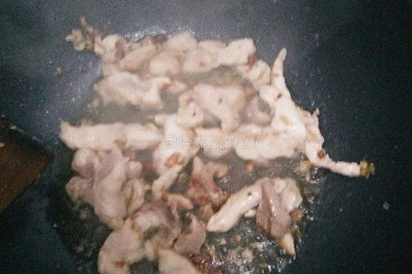 四季豆炒肉的做法图解6