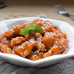 鸡肉版糖醋里脊的做法[图]