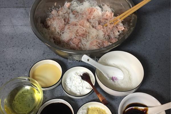 南瓜萝卜肉馅饼的做法图解16