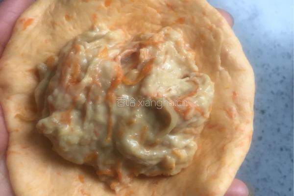 南瓜萝卜肉馅饼的做法图解24