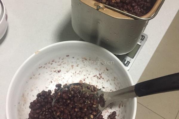红小豆沙馅的做法图解4