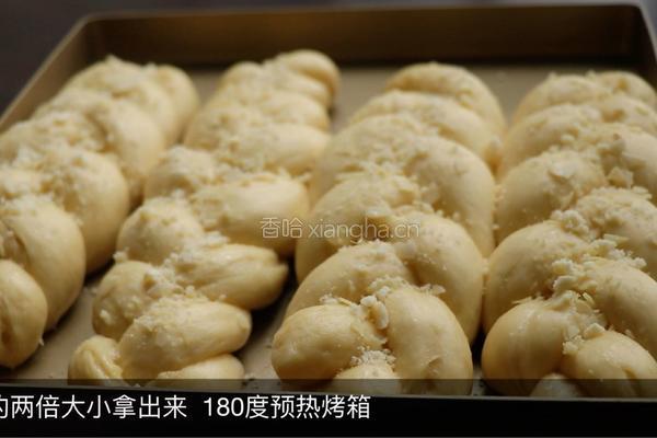 杏仁奶酥辫子包的做法图解26