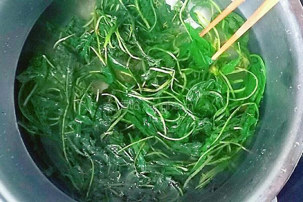 凉拌蒲公英的做法图解6