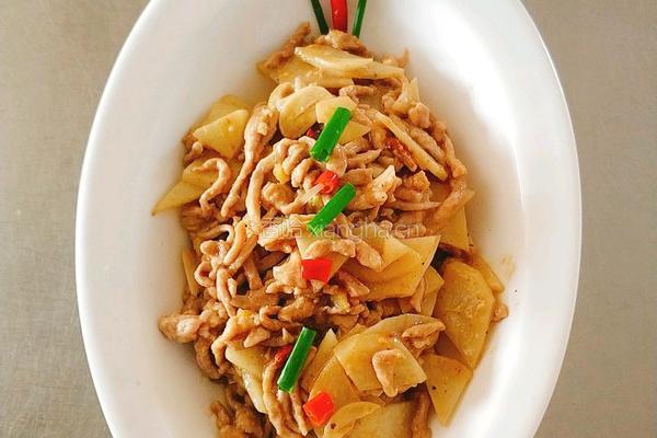 土豆炒肉丝的做法图解8