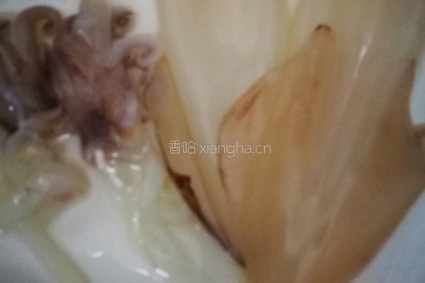 白灼鱿鱼的做法图解1