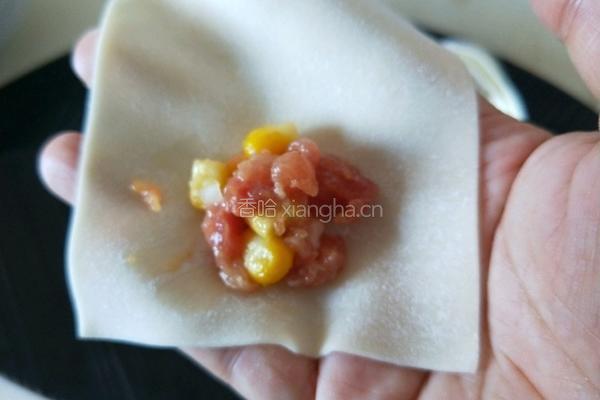 玉米鲜肉馄饨的做法图解7