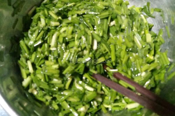 韭菜炒鸡蛋的做法图解3