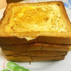 鸡蛋火腿烤面包片的做法[图]