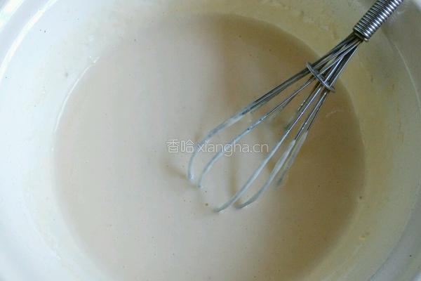 香蕉松饼的做法图解4