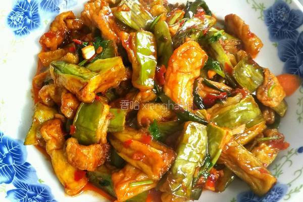 烧茄条的做法图解8