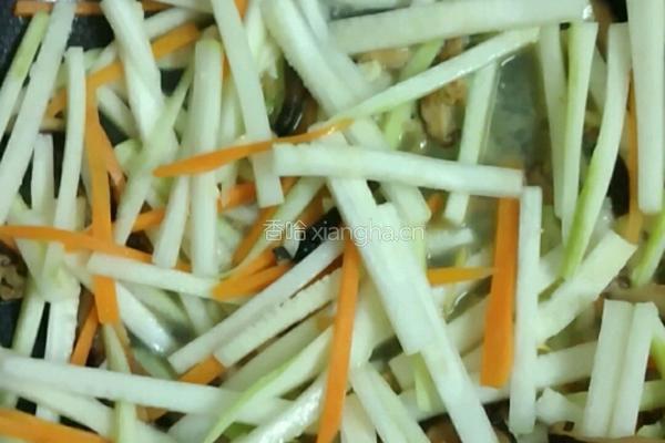 节瓜粉丝的做法图解3