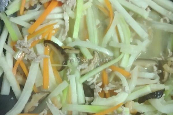 节瓜粉丝的做法图解4