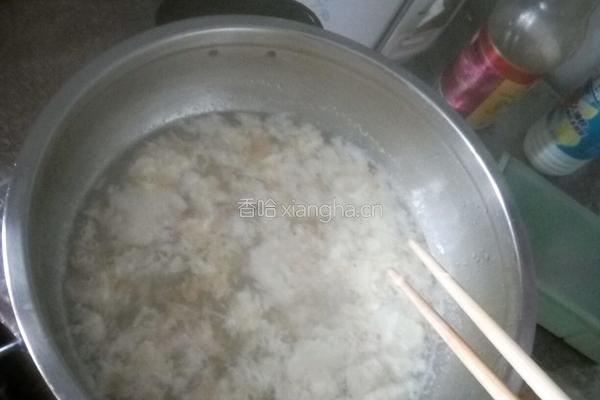 虾米鸡蛋汤的做法图解5