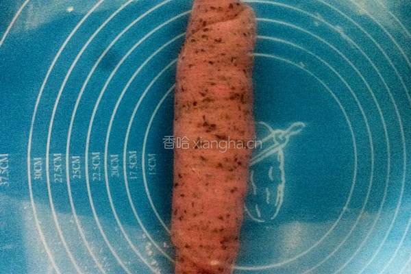 火龙果香葱咸饼干的做法图解5