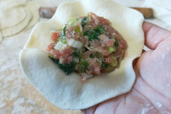 猪肉芹菜馅饼的做法图解14