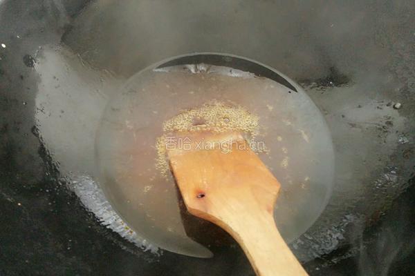 芝麻花生糖的做法图解4