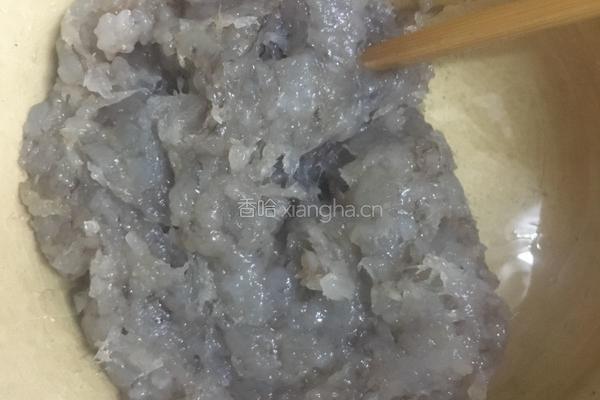 虾滑的做法图解2