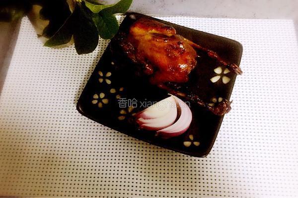 酱烤鸽的做法图解30