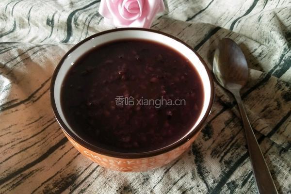 黑米粥的做法图解5