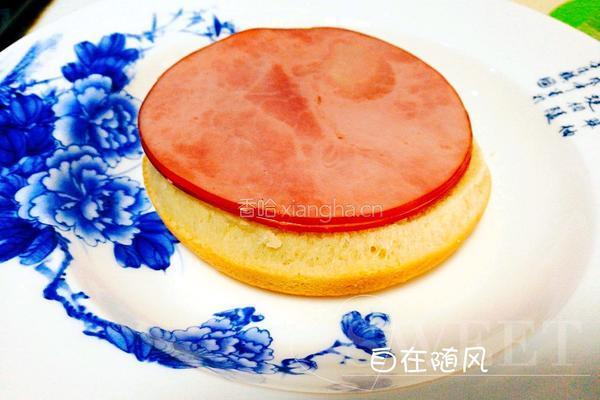 煎蛋汉堡的做法图解5