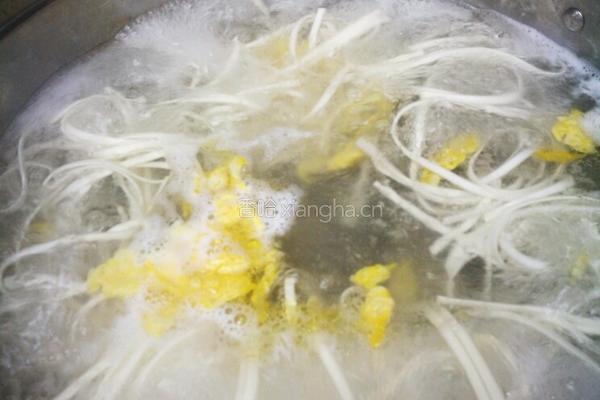 鸡蛋粉丝面的做法图解6