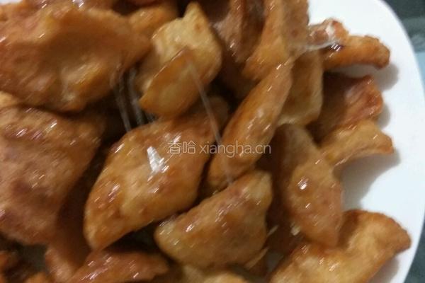 酥黄菜（拔丝鸡蛋）的做法图解7