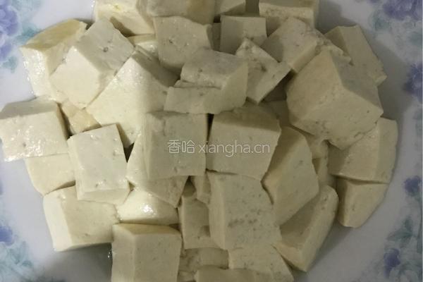 麻辣豆腐的做法图解1