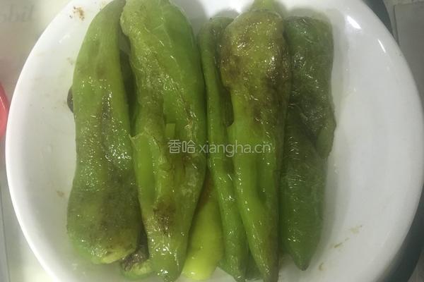 油焖尖椒的做法图解3