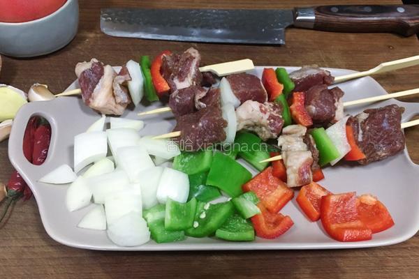 烤牛肉串的做法图解4