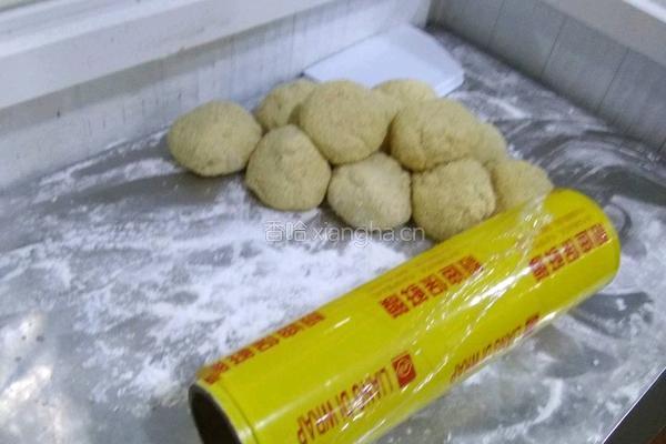 麻团大煎堆麻园配方的做法图解5