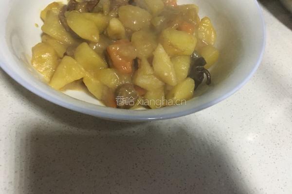 猪肉炖土豆胡萝卜山药的做法图解6