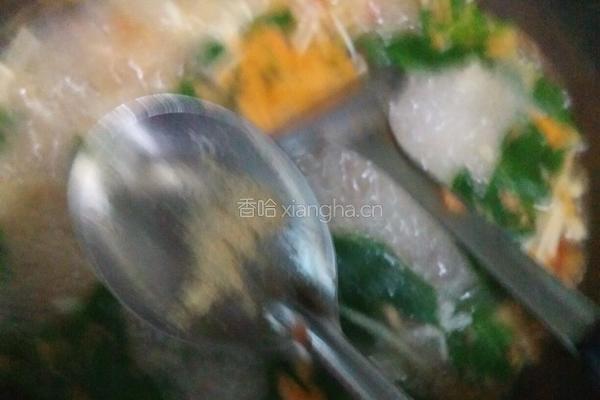 蔬菜粉丝汤的做法图解5