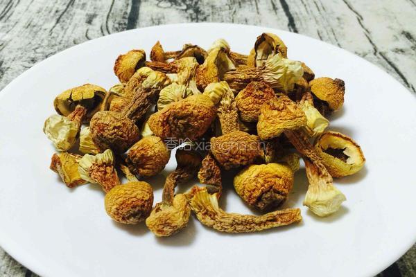 姬松茸猪骨煲汤的做法图解1