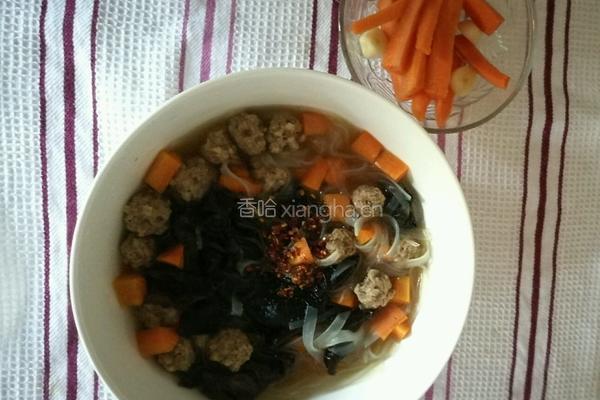 珍珠丸子粉条一锅烩的做法图解8