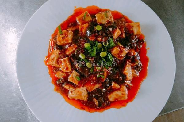 麻婆豆腐烧海参的做法图解10