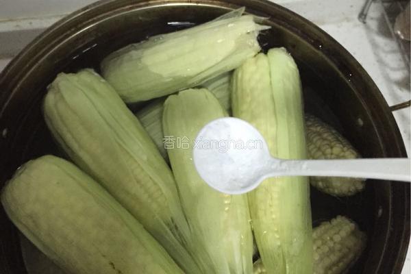 煮玉米的做法图解3