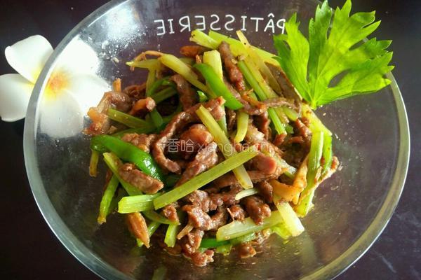  西芹牛肉丝的做法图解8