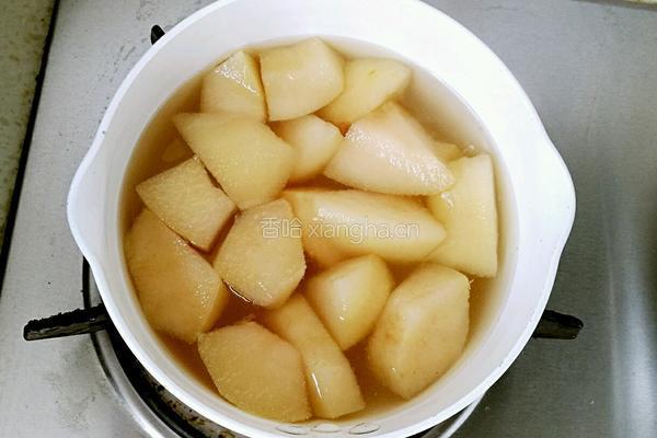 冰糖雪梨的做法图解4