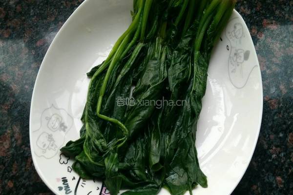 果仁菠菜的做法图解3