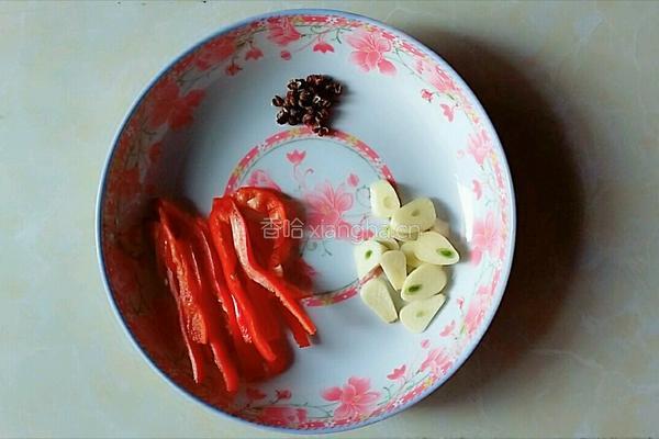 农家烧扁豆的做法图解3