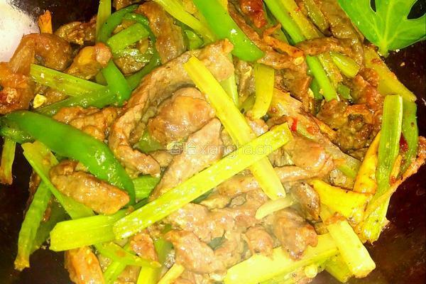  西芹牛肉丝的做法图解7