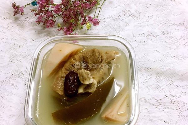 大骨莲藕海带汤的做法图解8