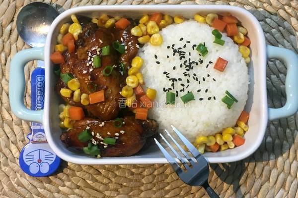 可乐鸡翅饭(儿童餐)