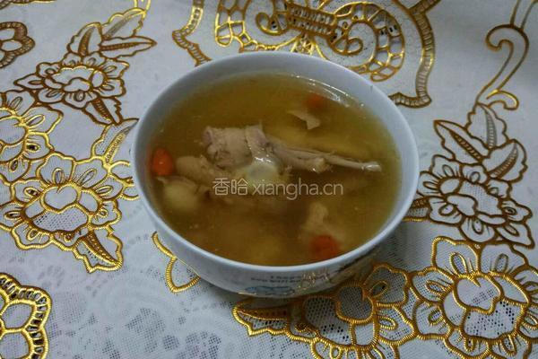 花旗参鸽子汤的做法图解4